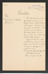 k.k. naturhistorisches Hofmuseum, Intendanzakten 1885-1896 (Hauer), Aktenzahl Z.729/1891, Seite 1
